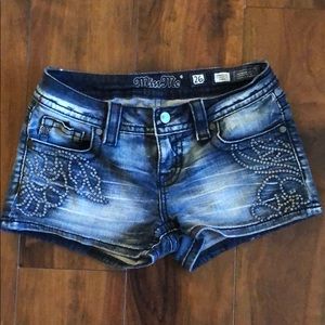 Miss Me denim shorts